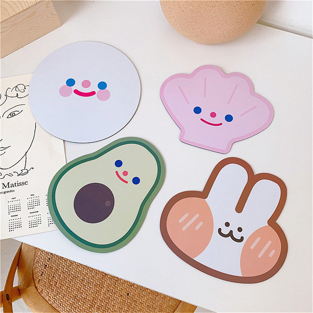 Pocket Pals mini mouse pads in cute animal and fruit designs
