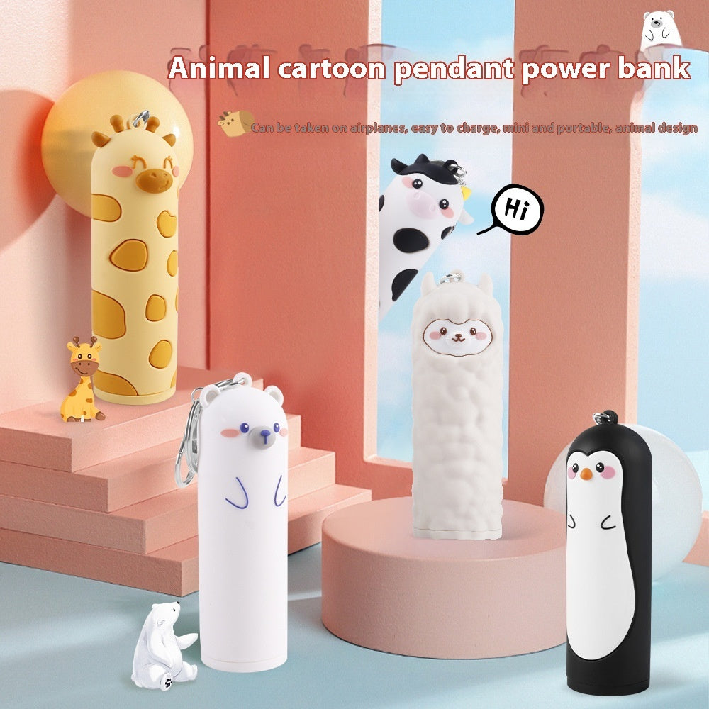 Cartoon critter 5000mAh power banks shaped like animals