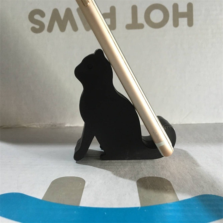 Critter phone stands in assorted animal shapes and colours
