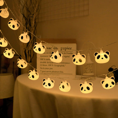 Panda String Lights